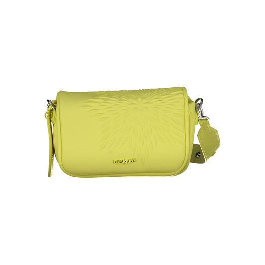 Desigual Yellow Polyethylene Handbag