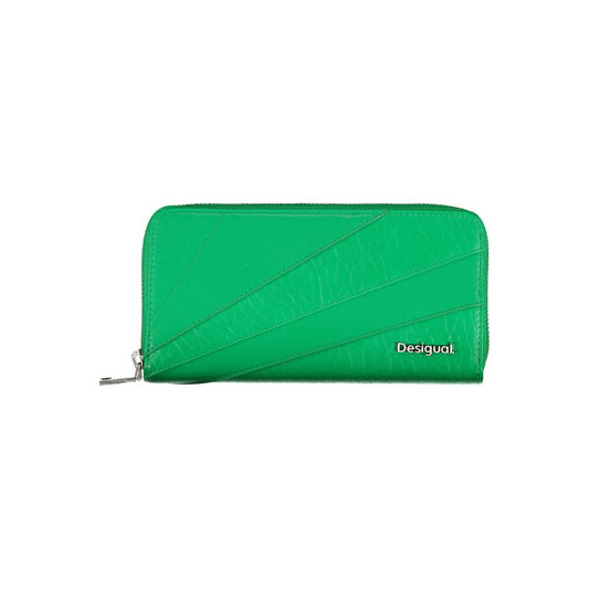 Desigual Green Polyethylene Wallet
