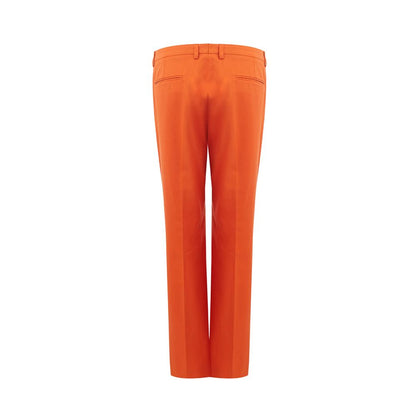 Lardini Elegant Orange Cotton Pants for Women