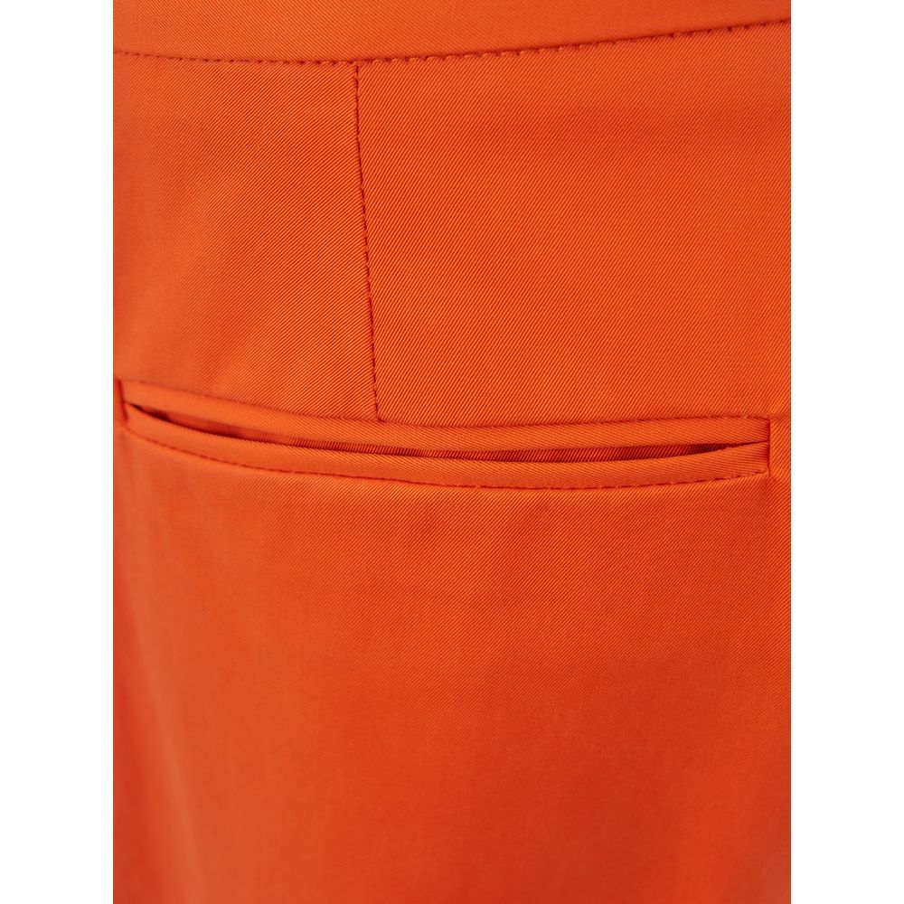 Lardini Elegant Orange Cotton Pants for Women