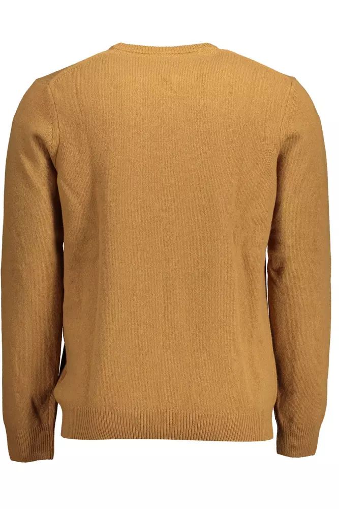 Lyle & Scott Classic Wool Blend Brown Sweater