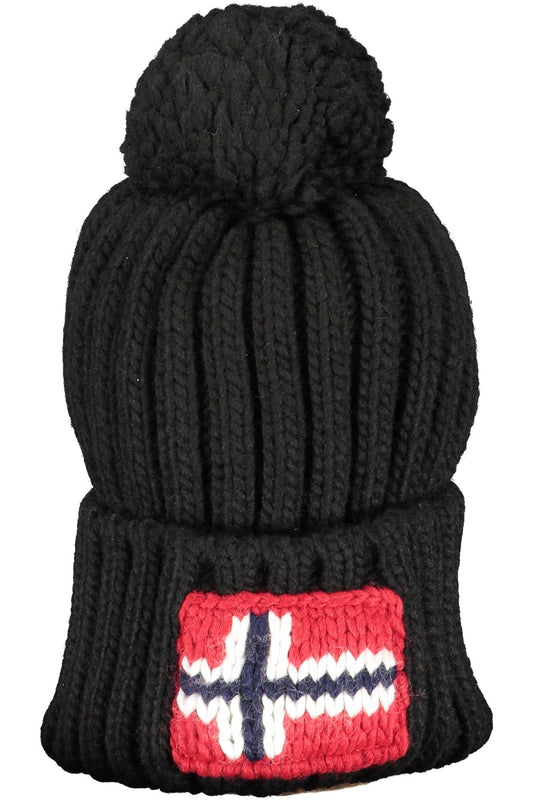 Napapijri Chic Pompon-Adorned Winter Hat