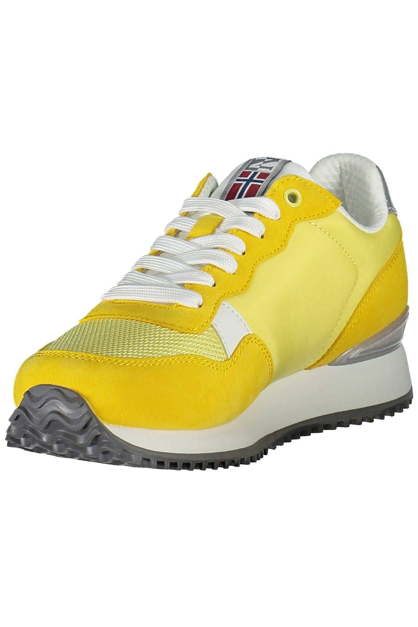 Napapijri Vibrant Yellow Lace-up Sneakers
