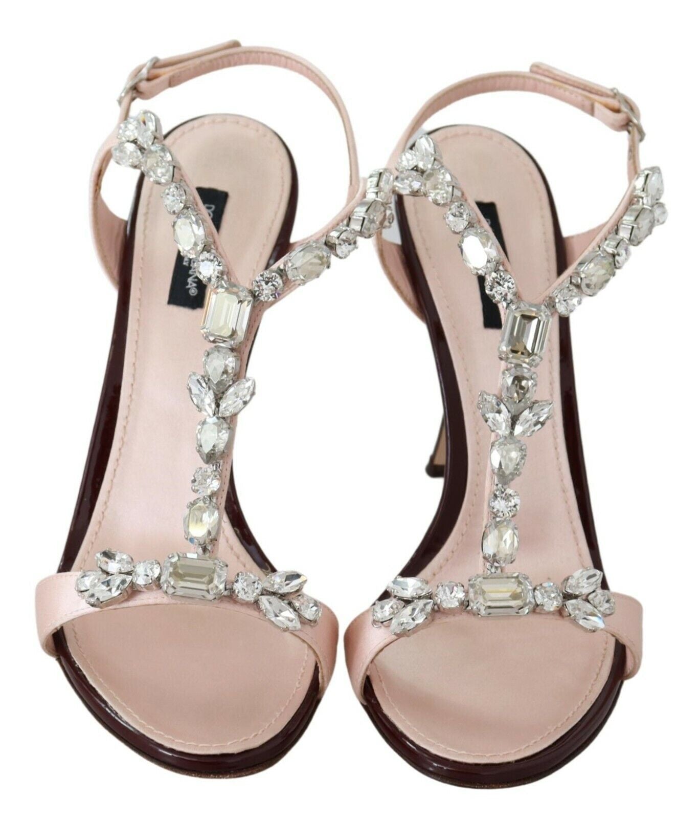 Dolce & Gabbana Crystal-Embellished Stiletto Sandals