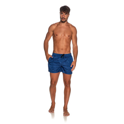 Refrigiwear Blue Beach Escape Swim Shorts