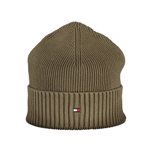 Tommy Hilfiger Green Cotton Hats & Cap