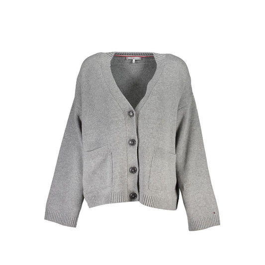 Tommy Hilfiger Chic V-Neck Buttoned Cardigan Sweater