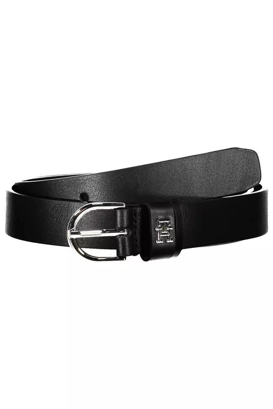 Tommy Hilfiger Black Leather Belt