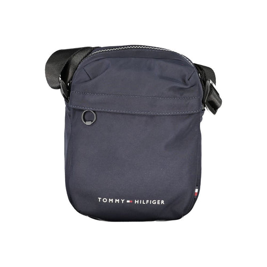 Tommy Hilfiger Blue Polyester Shoulder Bag