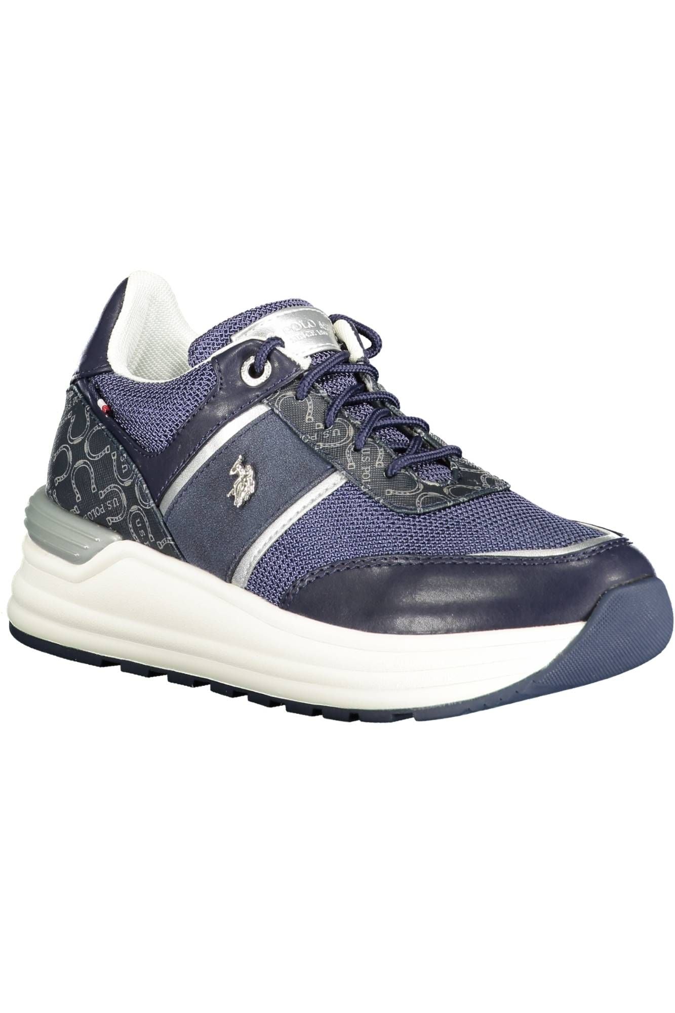 U.S. POLO ASSN. Chic Blue Lace-Up Sport Sneakers