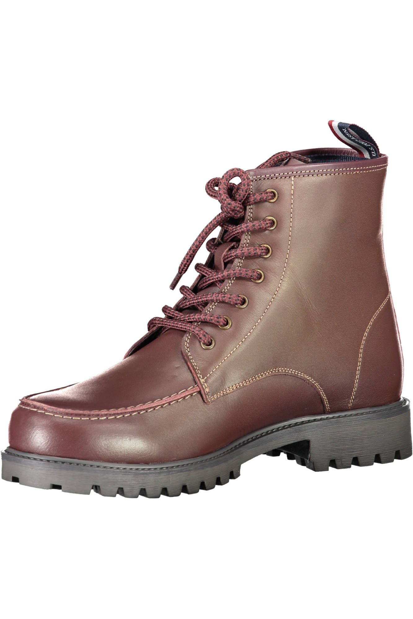 U.S. POLO ASSN. Equestrian Charm Lace-up Leather Boots