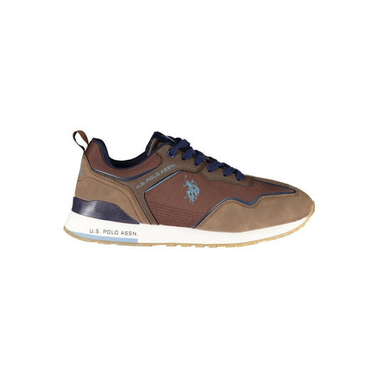 U.S. POLO ASSN. Chic Contrasting Lace-Up Sports Sneakers