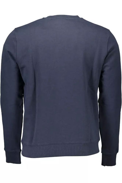 U.S. POLO ASSN. Classic Blue Cotton Sweatshirt with Logo