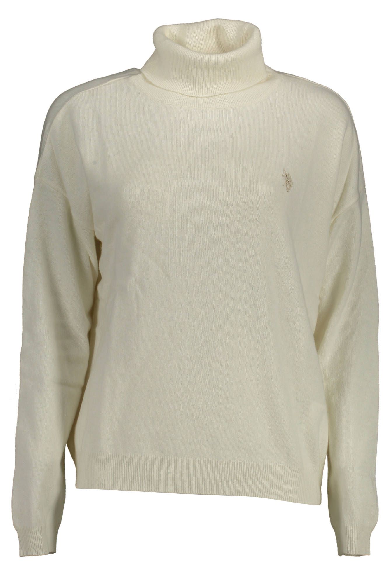 U.S. POLO ASSN. Elegant Turtleneck Sweater With Embroidered Logo