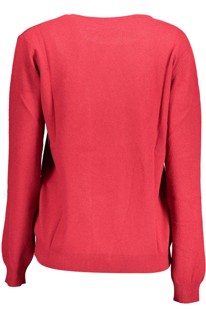 U.S. POLO ASSN. Elegant Pink Wool-Cashmere Blend Sweater
