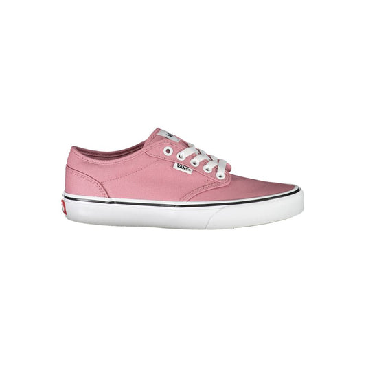 Vans Chic Pink Sneakers with Contrast Laces