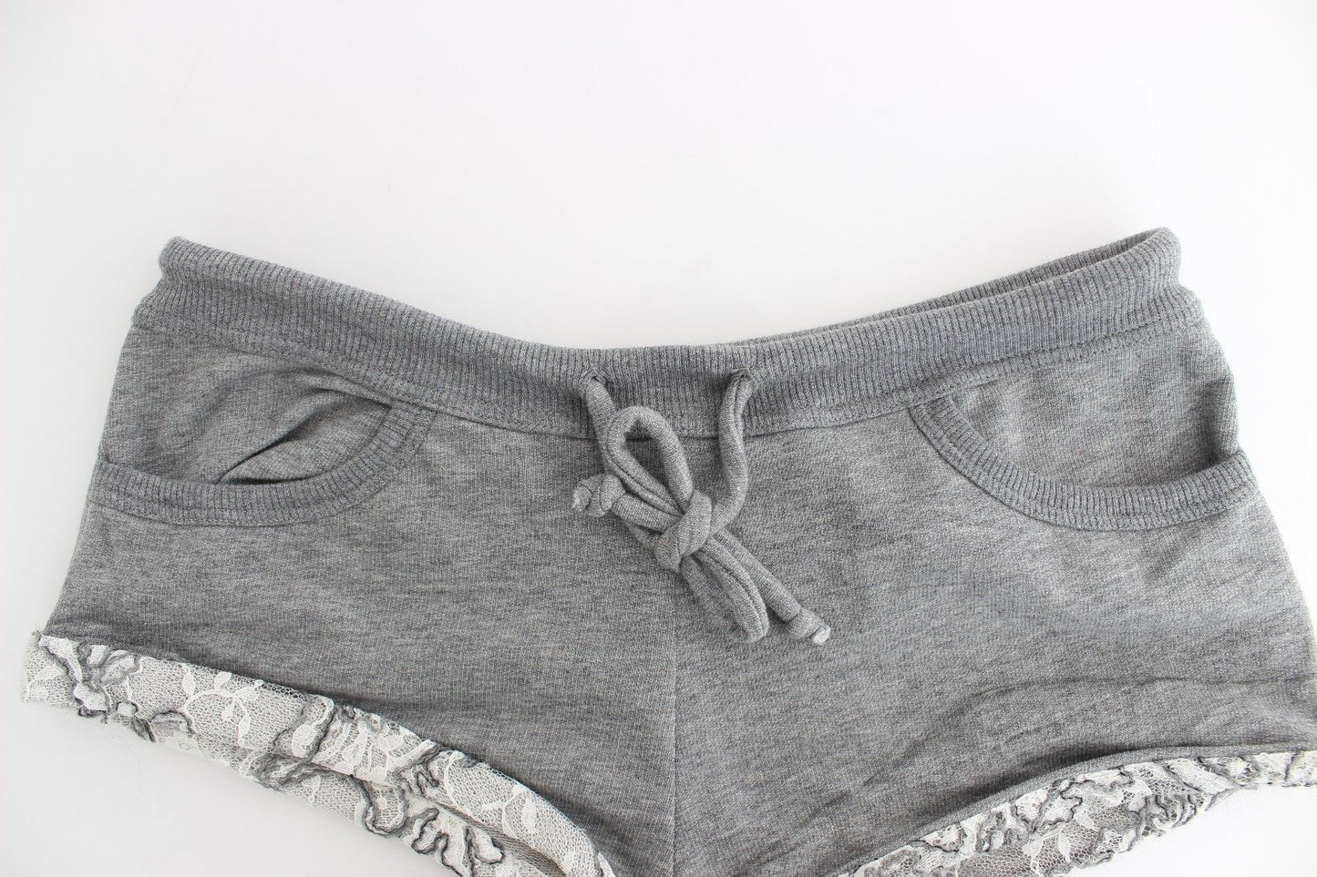 Ermanno Scervino Lingerie Gray Mini Shorts Sleepwear Hotpants