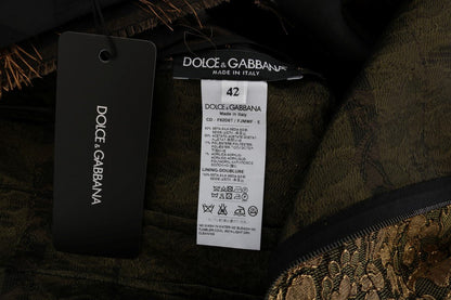 Dolce & Gabbana Elegant A-Line Full Length Sleeveless Dress