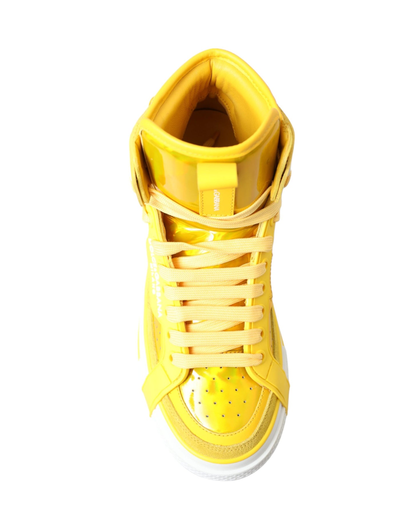 Dolce & Gabbana Chic High-Top Color-Block Sneakers