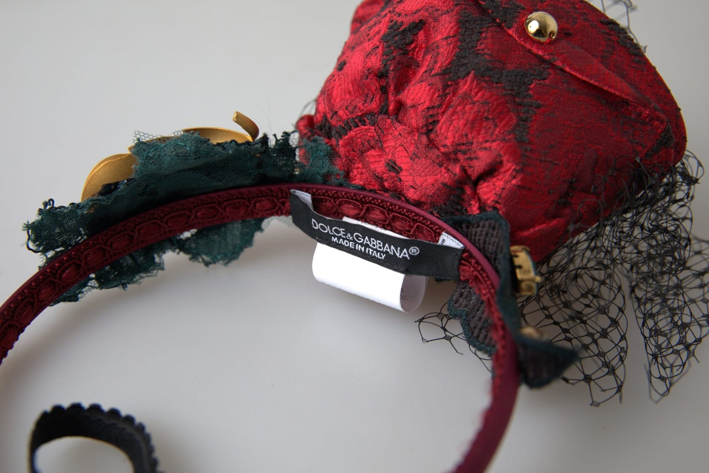 Dolce & Gabbana Enchanted Rose Crystal Headband Diadem
