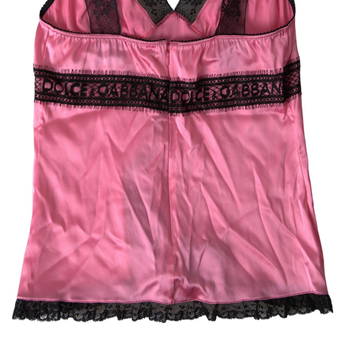 Dolce & Gabbana Silken Charm Pink Camisole