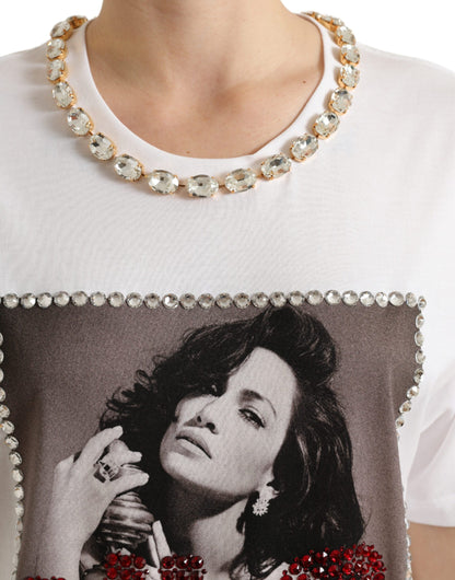 Dolce & Gabbana J.Lo Portrait Crystal Tee – Limited Edition