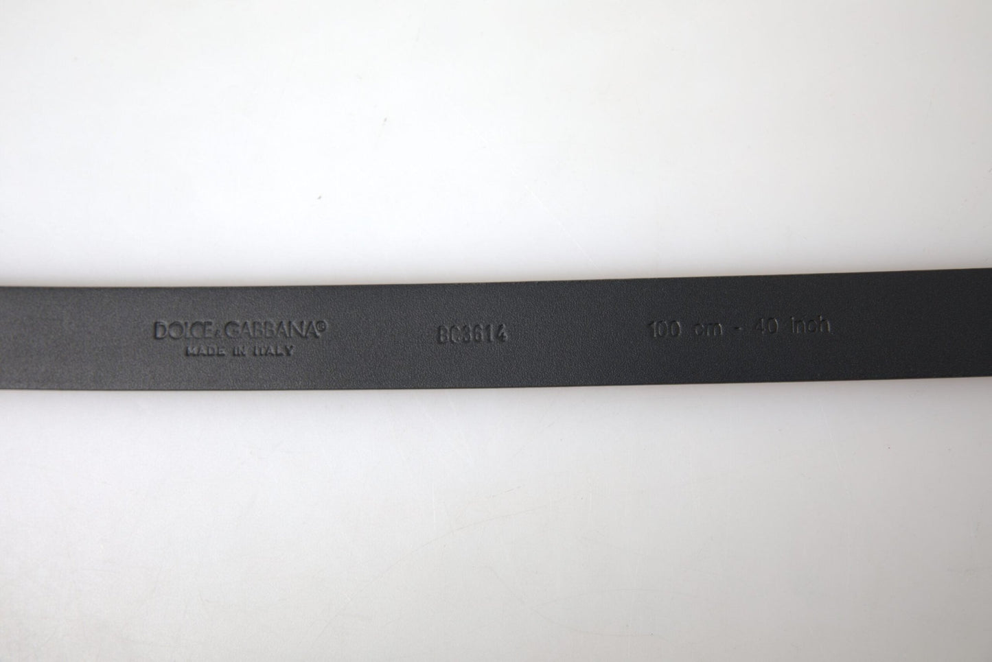 Dolce & Gabbana Elegant Bordeaux Leather Belt with Metal Buckle