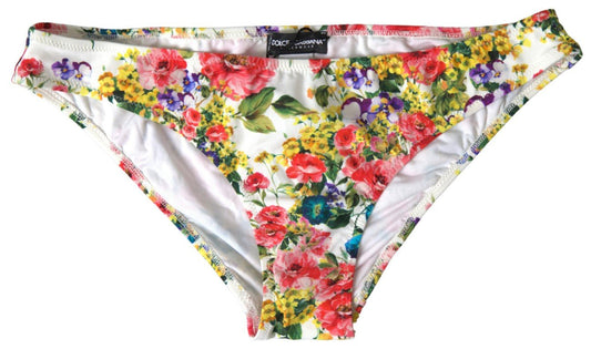 Dolce & Gabbana Multicolor Floral Bikini Bottom