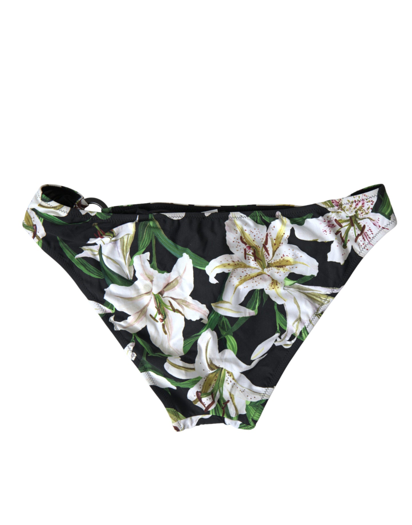 Dolce & Gabbana Elegant Floral Print Bikini Bottoms - Swim In Style
