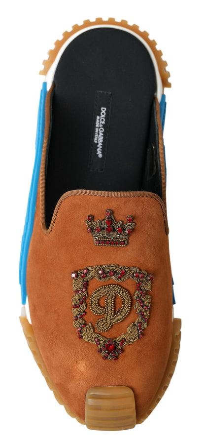 Dolce & Gabbana Elegant Multicolor NS1 Slide Sandals