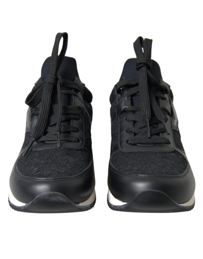 Dolce & Gabbana Elegant Black Classic Sneakers
