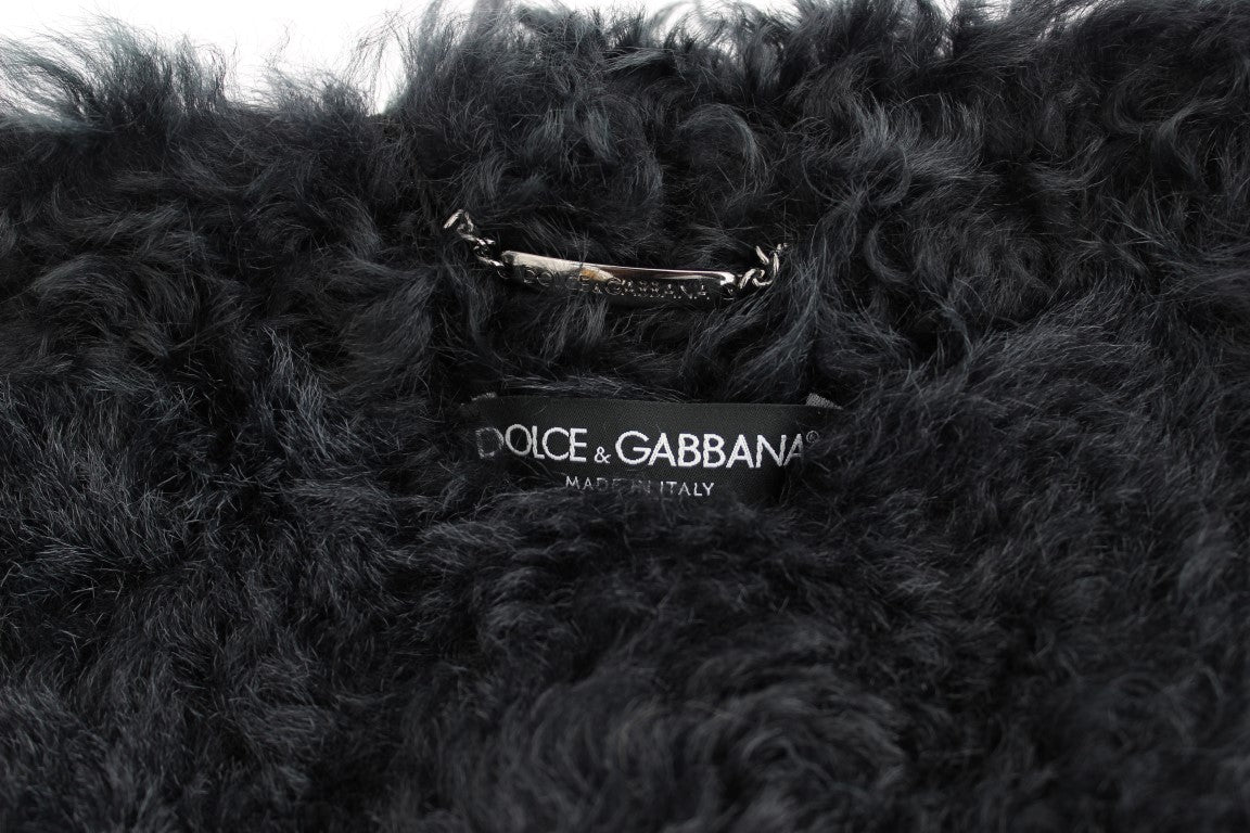 Dolce & Gabbana Exquisite Shearling Coat Jacket