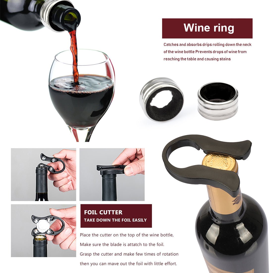 Wine Ring | Foil Cutter 