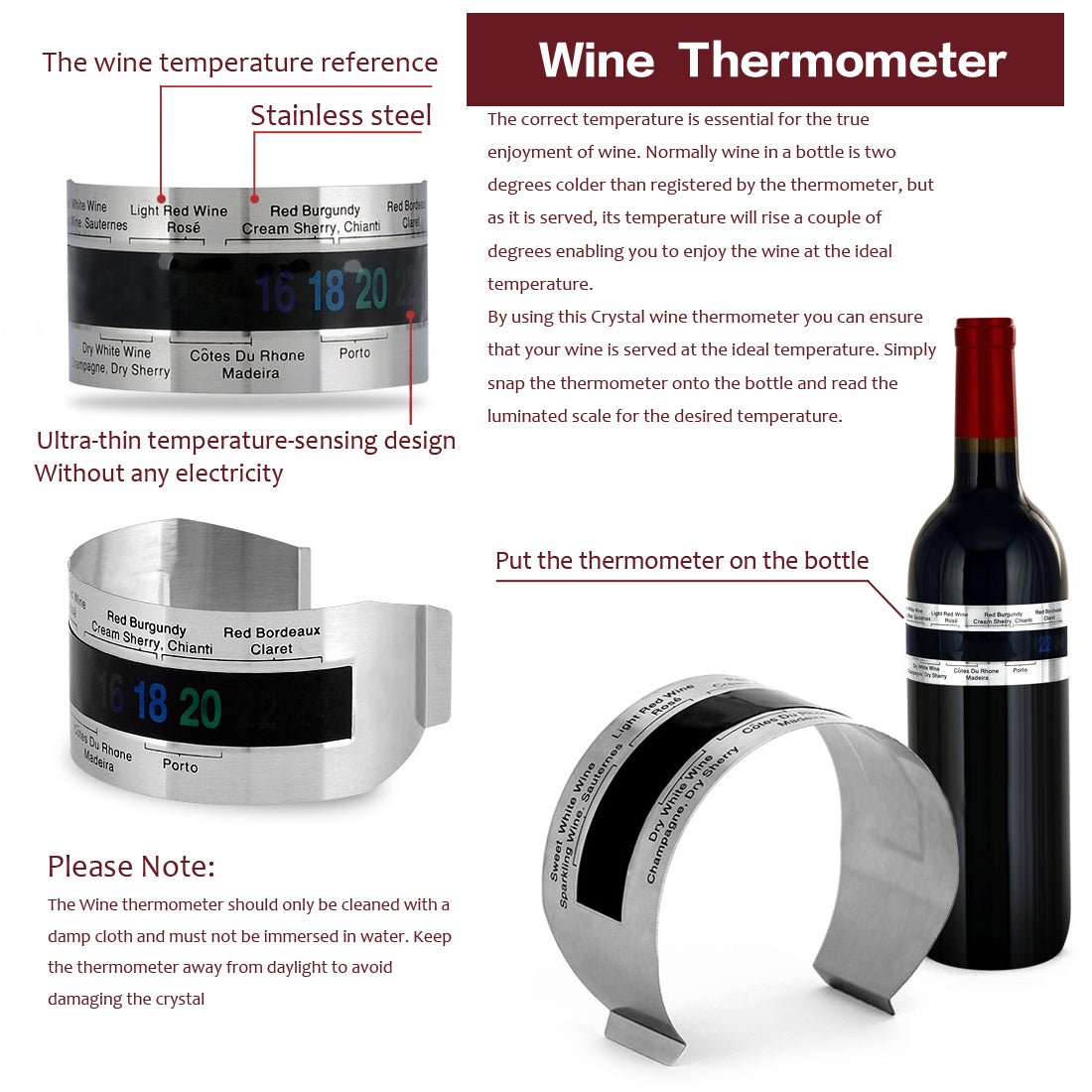 Wine Thermometer 