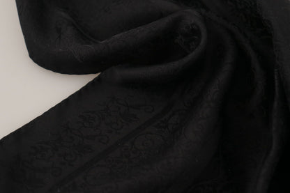 Dolce & Gabbana Elegant Silk Men's Square Scarf Wrap