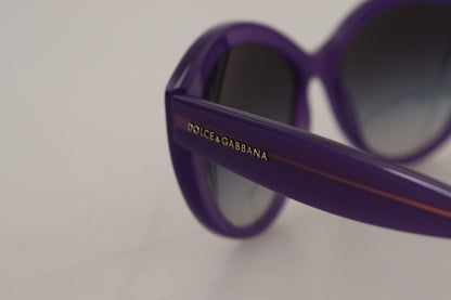 Dolce & Gabbana Purple Translucent Cat Eye Frame DG4239 Sunglasses