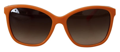 Dolce & Gabbana Orange Acetate Frame Round Shades DG4170PM Sunglasses