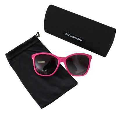 Dolce & Gabbana Pink Acetate Frame Round Shades DG4170M Women Sunglasses