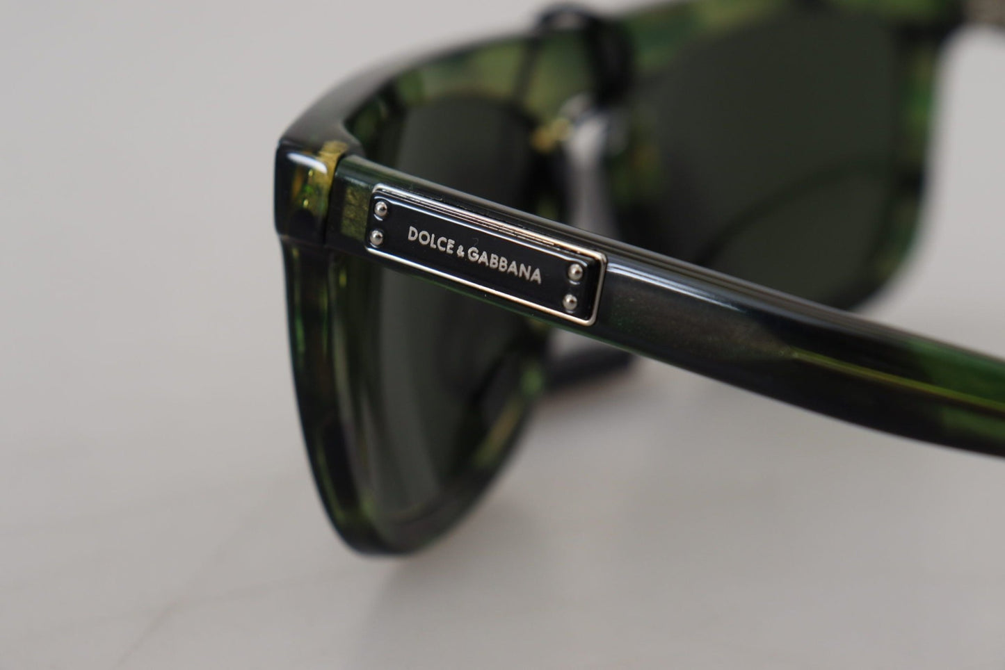 Dolce & Gabbana Chic Green Acetate Women's Sunglasses