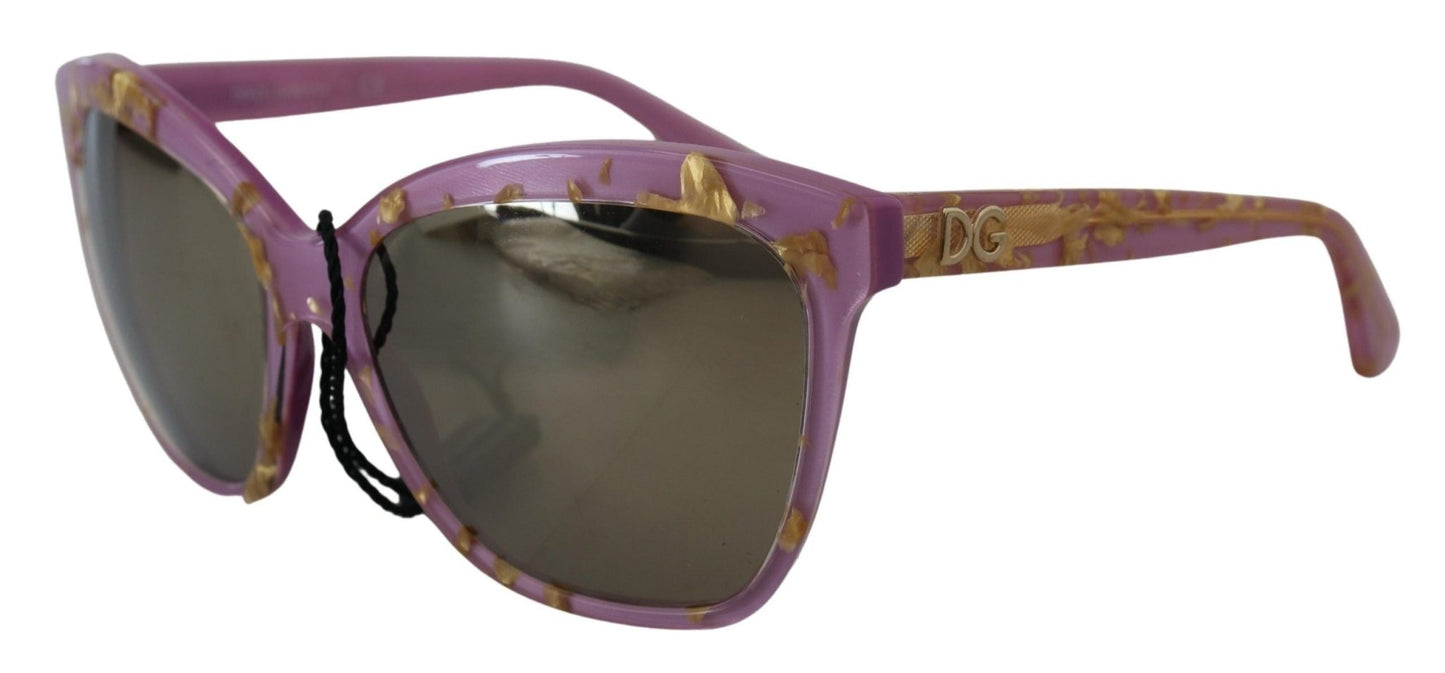 Dolce & Gabbana Violet Full Rim Rectangle Frame Shades DG4251 Sunglasses