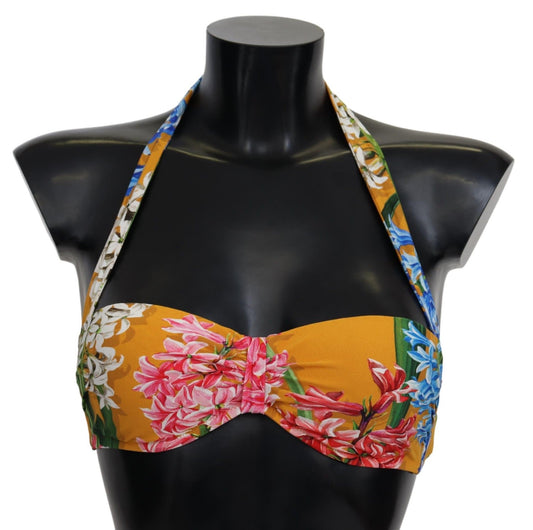 Dolce & Gabbana Sunny Floral Bikini Top - Summer Elegance