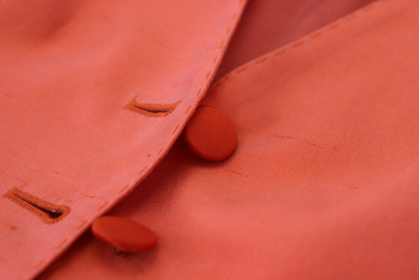 Dolce & Gabbana Orange Sleeveless Waistcoat Cropped Vest Top