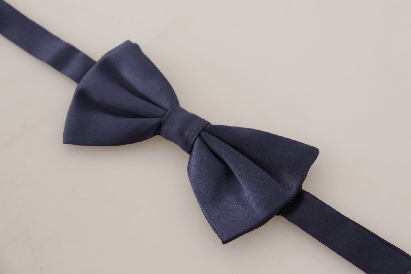 Dolce & Gabbana Stunning Silk Blue Bow Tie