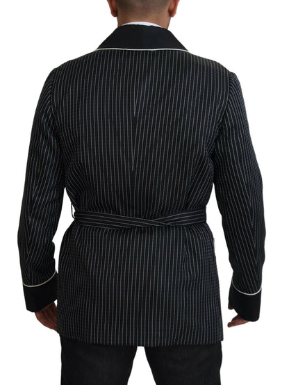 Dolce & Gabbana Elegant Silk-Lined Robe Jacket