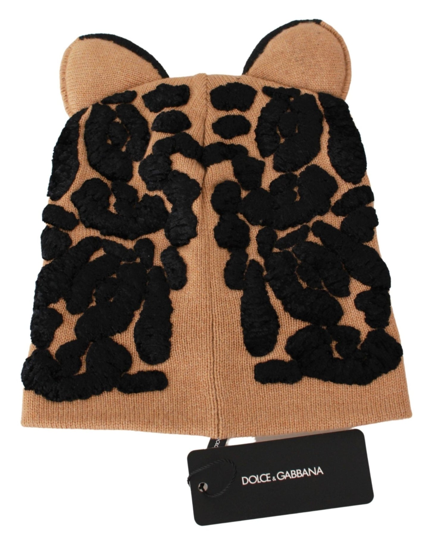 Dolce & Gabbana Elegant Cashmere Blend Embroidered Beanie