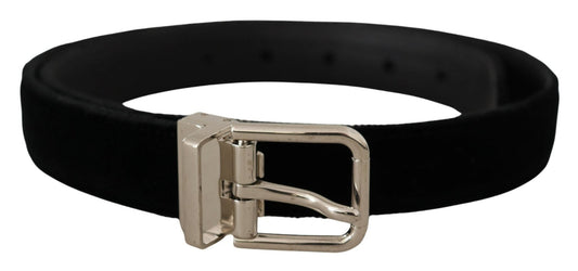 Dolce & Gabbana Elegant Grosgrain Leather Belt