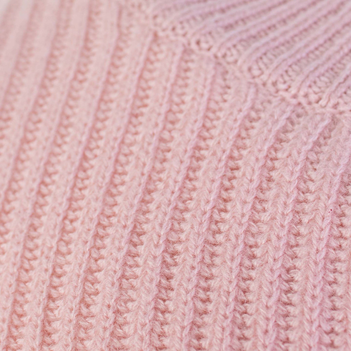 Malo Pink Ribbed Cashmere Sweater