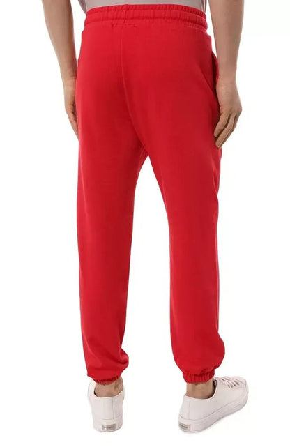 Hinnominate Chic Stretch Cotton Trousers with Drawstring