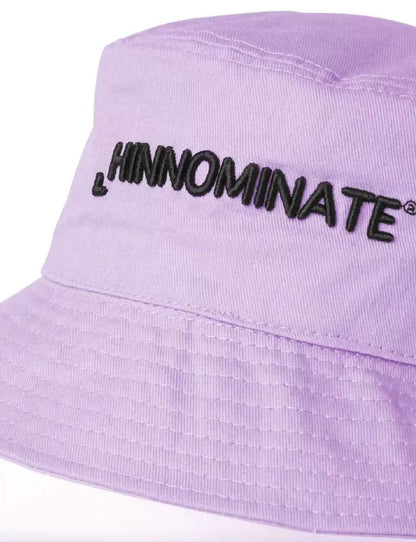 Hinnominate Chic Purple Cotton Logo Cap
