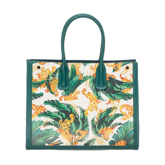 Plein Sport Tropical Green Fantasy Eco-Leather Bag